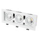 024139 Светильник CL-KARDAN-S260x102-3x9W White(WH, 38 deg)