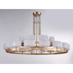 Подвесная люстра Newport 4338+16/C gold М0062174