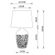 Настольная лампа Arte Lamp Twilly A4237LT-1GY Настольная лампа Arte Lamp Twilly A4237LT-1GY