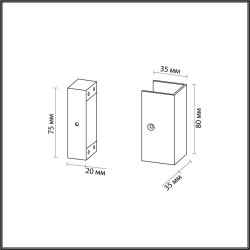 Фиксатор Odeon Light Hightech Fino 7006/2F