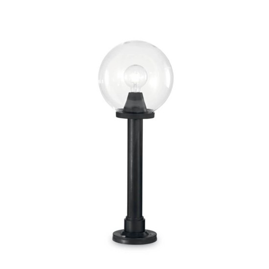 Уличный светильник Ideal Lux Classic Globe PT1 Small Trasparente 187556 Уличный светильник Ideal Lux Classic Globe PT1 Small Trasparente 187556