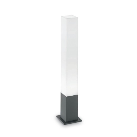 Уличный светильник Ideal Lux Edo Outdoor PT1 Square Antracite 135762 Уличный светильник Ideal Lux Edo Outdoor PT1 Square Antracite 135762