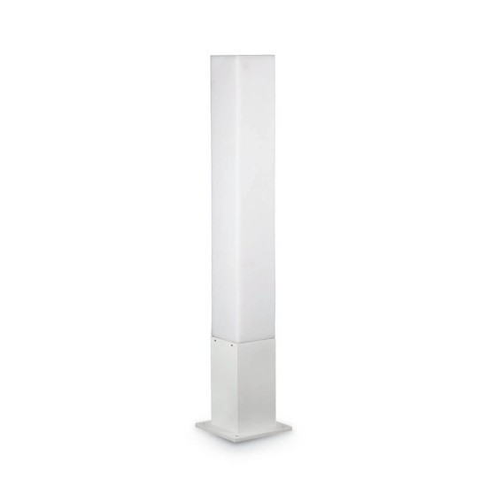 Уличный светильник Ideal Lux Edo Outdoor PT1 Square Bianco 142999 Уличный светильник Ideal Lux Edo Outdoor PT1 Square Bianco 142999