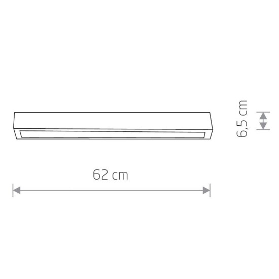 Потолочный светильник Nowodvorski Straight Ceiling Led S 7552