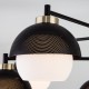 Потолочная люстра Eurosvet 70106/6 черный Потолочная люстра Eurosvet 70106/6 черный