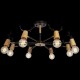 Потолочная люстра Loft IT Sven 10024/8 Black Потолочная люстра Loft IT Sven 10024/8 Black