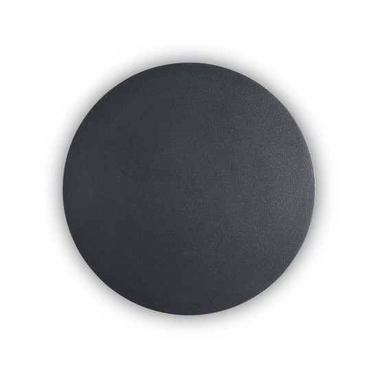 Настенно-потолочный светодиодный светильник Ideal Lux Cover Ap D15 Round Nero 195742