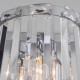 Настенный светильник Eurosvet Elegante 10130/1 хром/прозрачный хрусталь Strotskis Настенный светильник Eurosvet Elegante 10130/1 хром/прозрачный хрусталь Strotskis