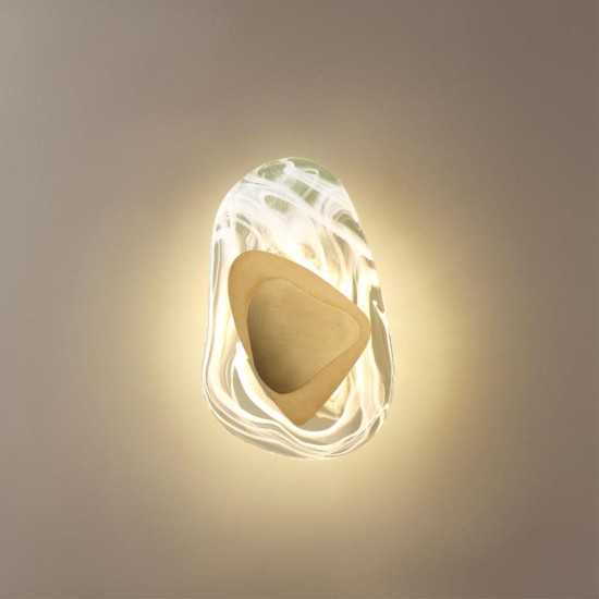Настенный светодиодный светильник Odeon Light Midcent Icy 4314/9WL Настенный светодиодный светильник Odeon Light Midcent Icy 4314/9WL