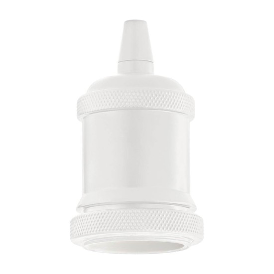 Патрон Ideal Lux Portalampada E27 Ghiera Bianco 249186