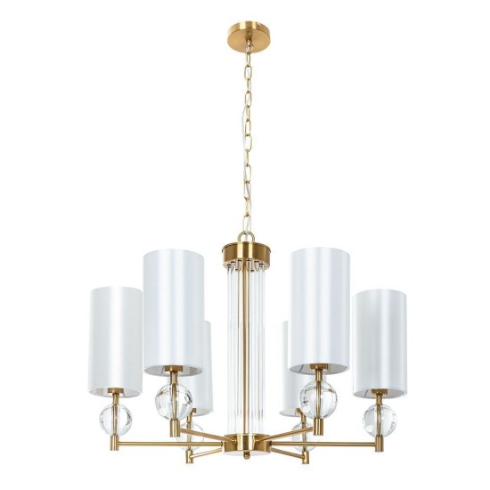 Подвесная люстра Arte Lamp MATAR A4027LM-6PB Подвесная люстра Arte Lamp MATAR A4027LM-6PB