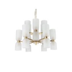 Подвесная люстра Newport 3646+6/C brass М0068541