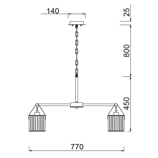 Подвесная люстра Vele Luce Drago VL6332P06 Подвесная люстра Vele Luce Drago VL6332P06