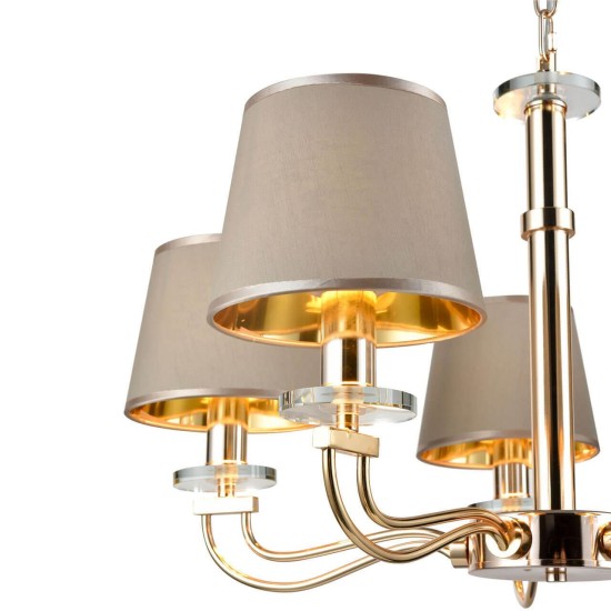 Подвесная люстра Vele Luce Olimpia VL1764L05 Подвесная люстра Vele Luce Olimpia VL1764L05