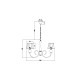 Подвесная люстра Vele Luce Percy VL1971L05 Подвесная люстра Vele Luce Percy VL1971L05