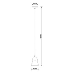 Подвесной светильник Arte Lamp Brussels A8030SP-1BK