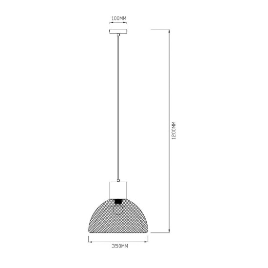 Подвесной светильник Arte Lamp Castello A7046SP-1BK