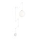 Подвесной светильник Ideal Lux Boa SP1 Bianco 160863 Подвесной светильник Ideal Lux Boa SP1 Bianco 160863