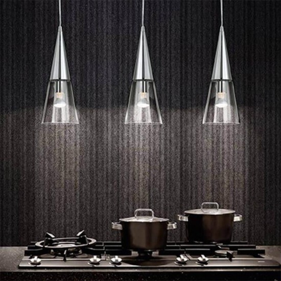 Подвесной светильник Ideal Lux Cono SP1 Cromo 017440 Подвесной светильник Ideal Lux Cono SP1 Cromo 017440