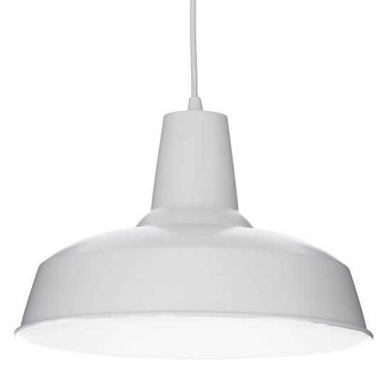 Подвесной светильник Ideal Lux Moby SP1 Bianco 102047 Подвесной светильник Ideal Lux Moby SP1 Bianco 102047