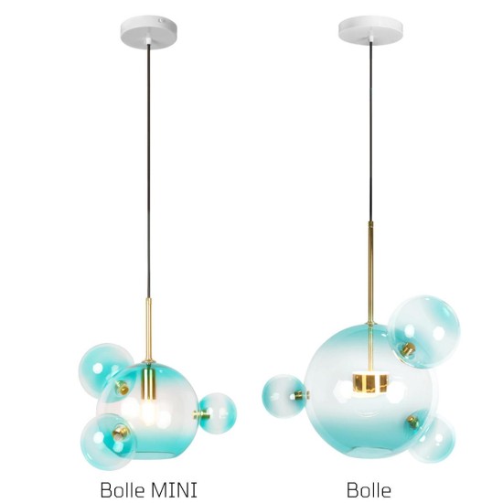 Подвесной светильник Loft IT Bolle 2027-P4 Blue mini