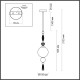 Подвесной светильник Odeon Light Exclusive Modern Palle 5405/1A Подвесной светильник Odeon Light Exclusive Modern Palle 5405/1A