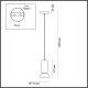 Подвесной светильник Odeon Light KERAMA 5054/1D Подвесной светильник Odeon Light KERAMA 5054/1D