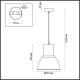 Подвесной светильник Odeon Light Pendant Laso 3374/1 Подвесной светильник Odeon Light Pendant Laso 3374/1