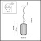 Подвесной светильник Odeon Light Pendant Roofi 4751/1 Подвесной светильник Odeon Light Pendant Roofi 4751/1