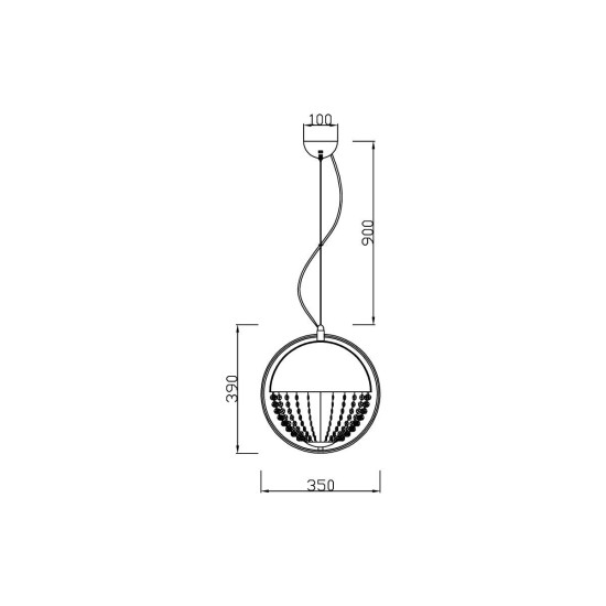 Подвесной светильник Vele Luce Arrivo VL1774P01