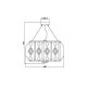 Подвесной светильник Vele Luce Buzzati VL2181P06 Подвесной светильник Vele Luce Buzzati VL2181P06