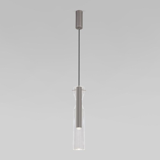 Подвесной светодиодный светильник Eurosvet Swan 50253/1 Led графит Подвесной светодиодный светильник Eurosvet Swan 50253/1 Led графит