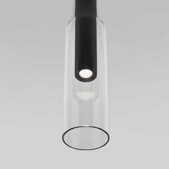 Подвесной светодиодный светильник Eurosvet Swan 50254/1 Led черный Подвесной светодиодный светильник Eurosvet Swan 50254/1 Led черный