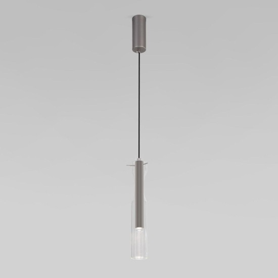 Подвесной светодиодный светильник Eurosvet Swan 50254/1 Led графит Подвесной светодиодный светильник Eurosvet Swan 50254/1 Led графит
