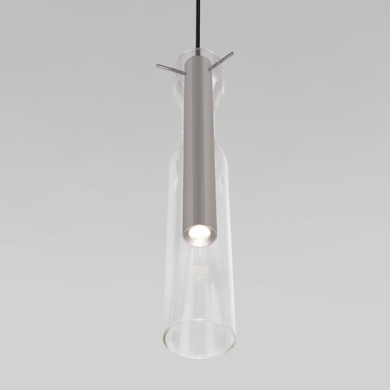Подвесной светодиодный светильник Eurosvet Swan 50254/1 Led графит Подвесной светодиодный светильник Eurosvet Swan 50254/1 Led графит