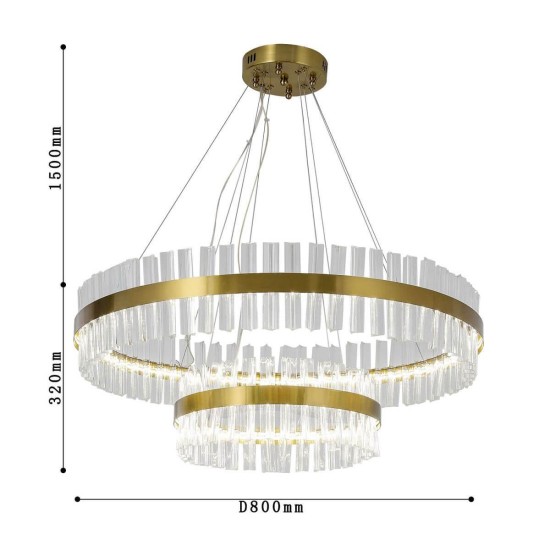 Подвесной светодиодный светильник Favourite Placerat 4012-12P Подвесной светодиодный светильник Favourite Placerat 4012-12P