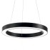 Подвесной светодиодный светильник Ideal Lux Oracle D70 Round Nero 222110