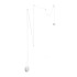 Подвесной светодиодный светильник Ideal Lux Tall SP1 Small Bianco 196794