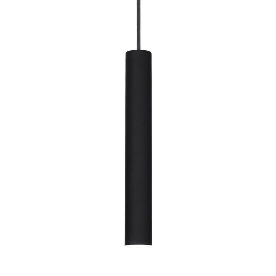 Подвесной светодиодный светильник Ideal Lux Tube D6 Nero 211718 Подвесной светодиодный светильник Ideal Lux Tube D6 Nero 211718