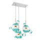 Подвесной светодиодный светильник Loft IT Bolle 2027-S3 Blue Подвесной светодиодный светильник Loft IT Bolle 2027-S3 Blue