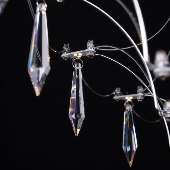 Подвесной светодиодный светильник Loft IT Mira 10259/1000 Silver Asfour Подвесной светодиодный светильник Loft IT Mira 10259/1000 Silver Asfour