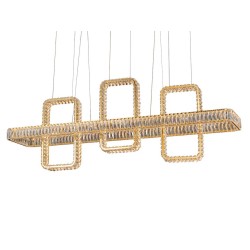 Подвесной светодиодный светильник Newport 8230 8233+1/S gold new М0066958