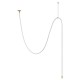 Подвесной светодиодный светильник Odeon Light Corda 4399/40CL