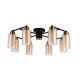 Потолочная люстра Arte Lamp Leo A7027PL-8BK Потолочная люстра Arte Lamp Leo A7027PL-8BK