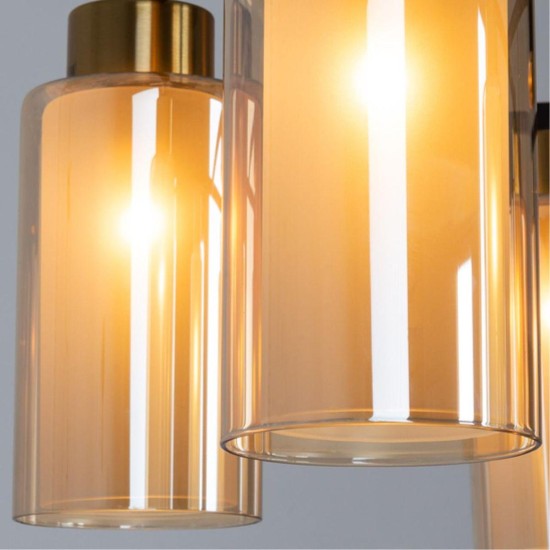 Потолочная люстра Arte Lamp Leo A7027PL-8BK Потолочная люстра Arte Lamp Leo A7027PL-8BK