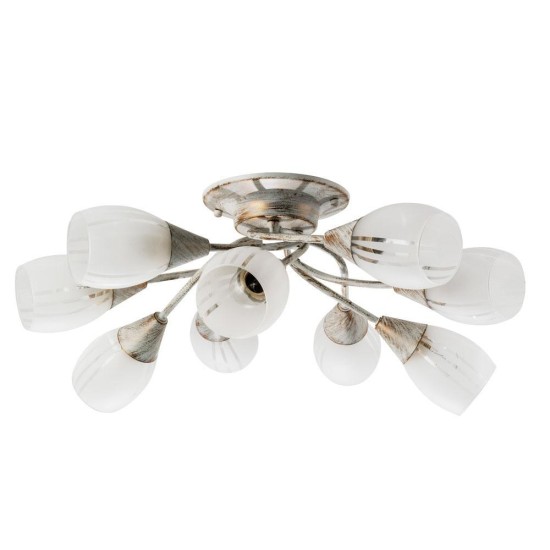 Потолочная люстра Arte Lamp Penny A2701PL-9WG Потолочная люстра Arte Lamp Penny A2701PL-9WG