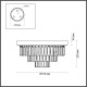 Потолочная люстра Lumion Classi Zaha 5257/4C Потолочная люстра Lumion Classi Zaha 5257/4C