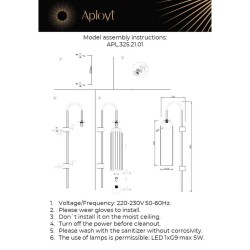 Бра Aployt Arian APL.325.21.01