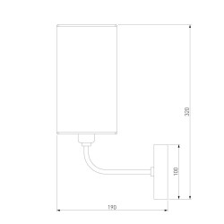 Бра Eurosvet Purezza 60128/1 хром