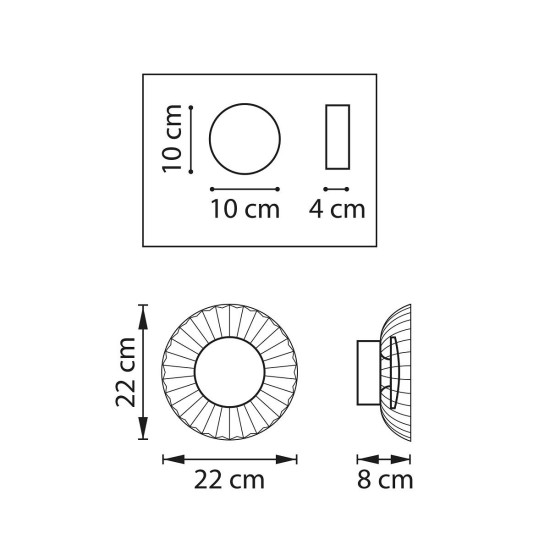 Бра Lightstar Celesta 809012